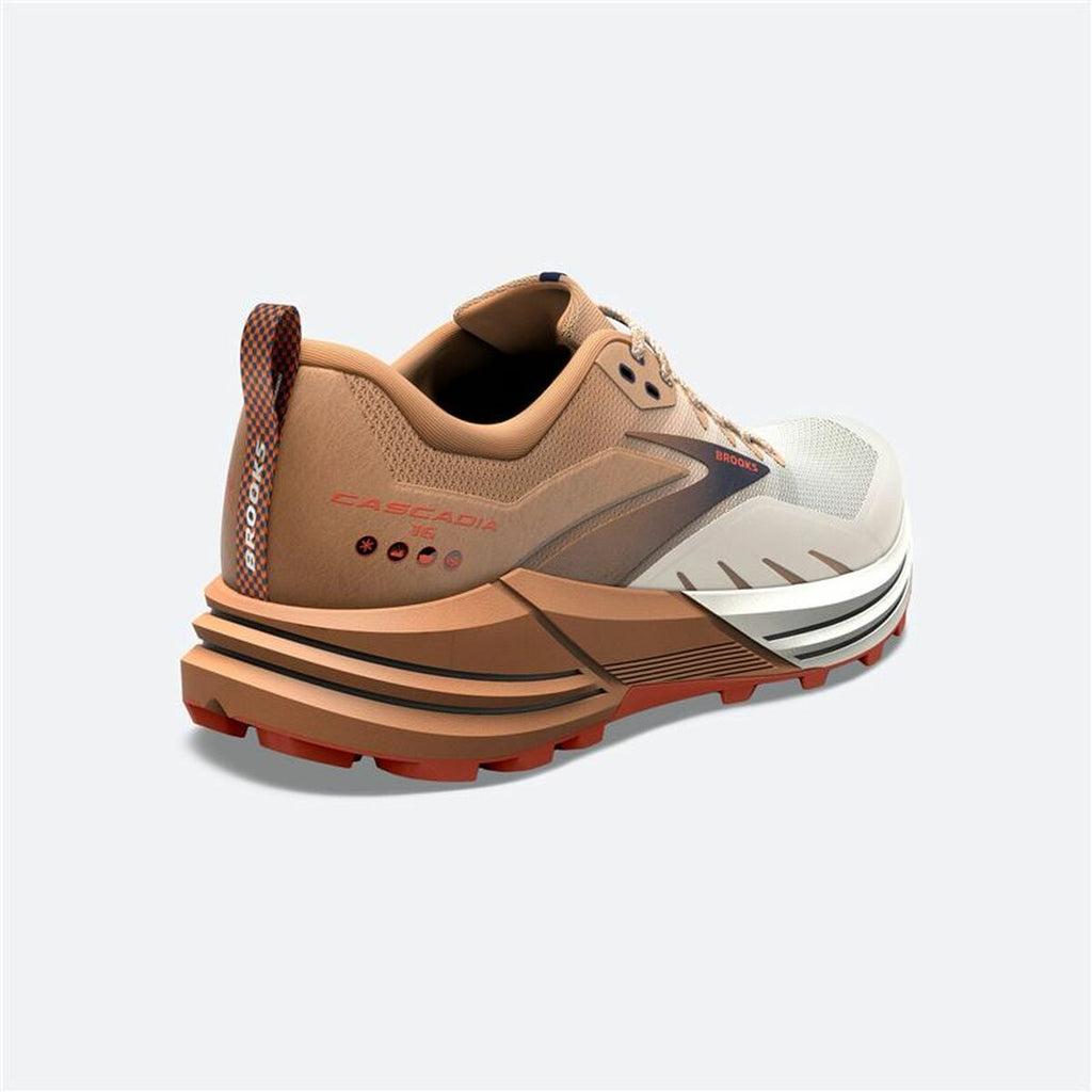 Brooks Cascadia 16 Men's Running Shoes - Brown