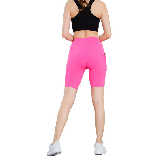 Women's Yoga Shorts with Phone Pocket
