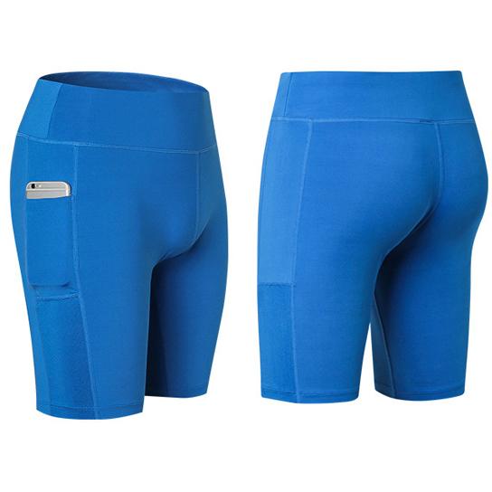 Women's Yoga Shorts with Phone Pocket