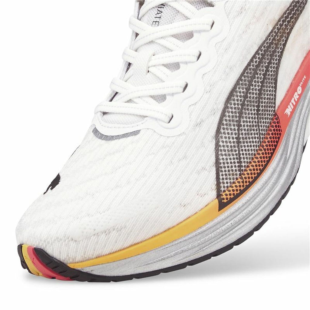 Puma Deviate Nitro Men's Running Shoes - White