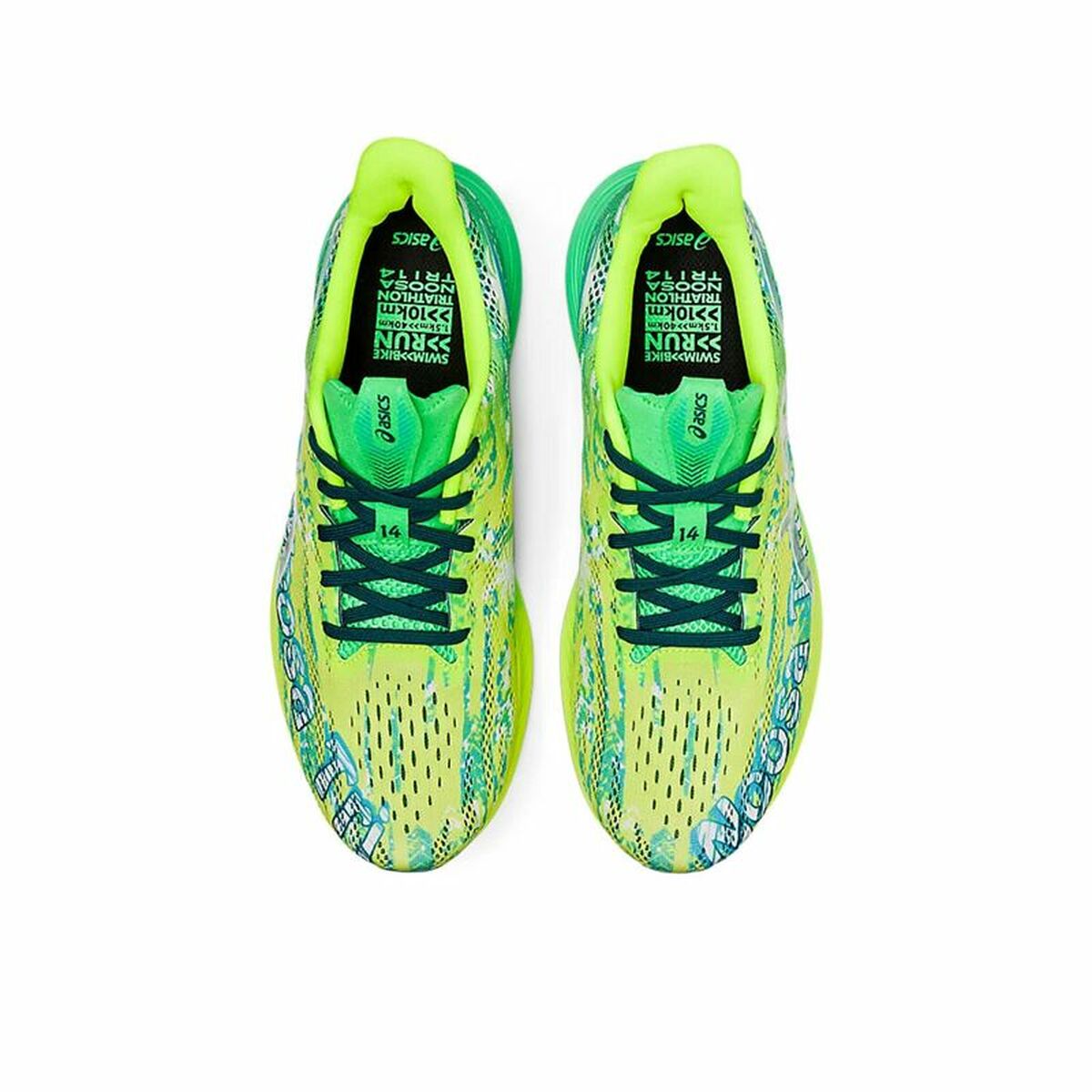 Asics Noosa Tri 14 Running Shoes - Lime Green
