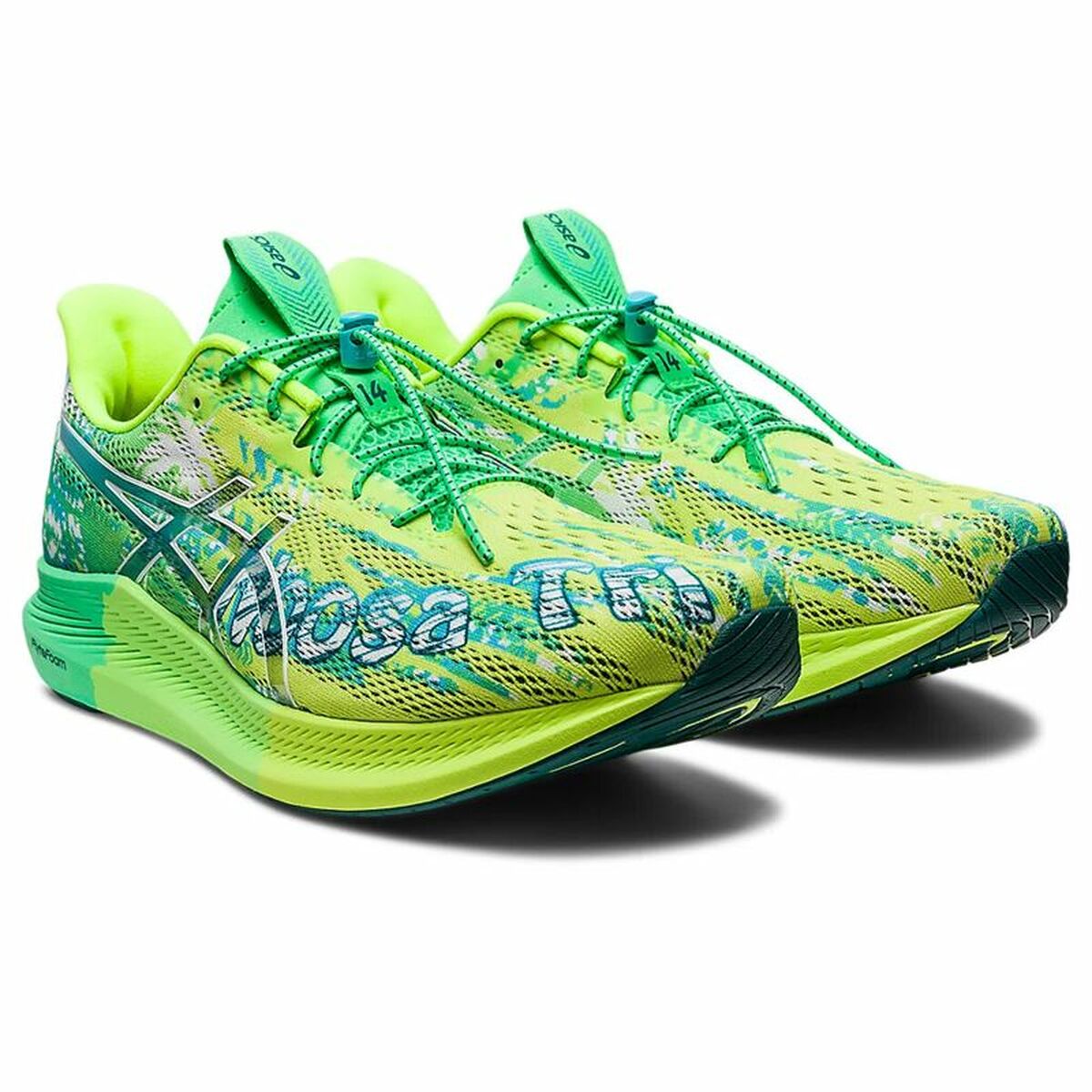 Asics Noosa Tri 14 Running Shoes - Lime Green