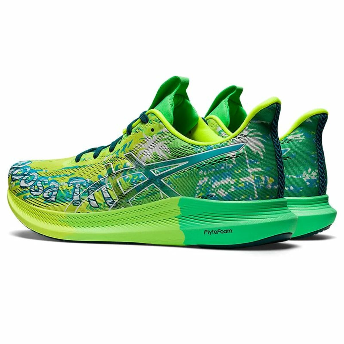 Asics Noosa Tri 14 Running Shoes - Lime Green
