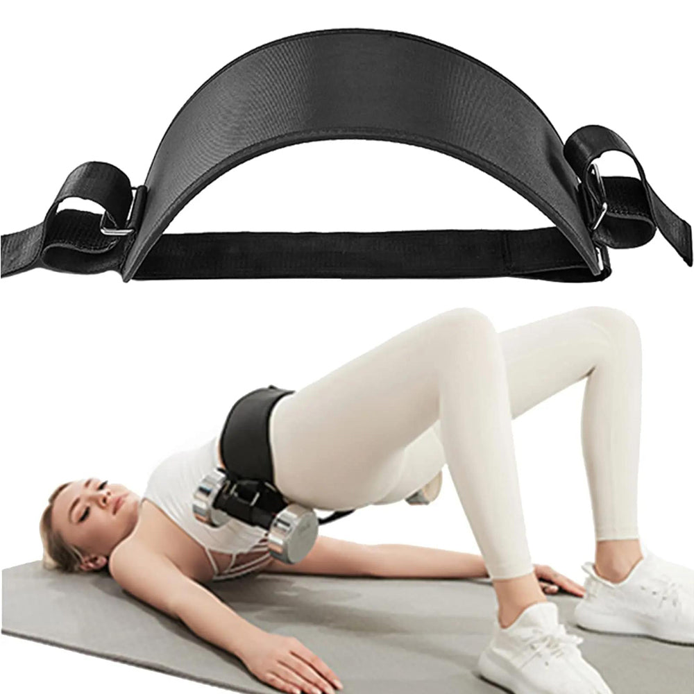 Hip Thrust Belt for Dumbbells &amp; Weights