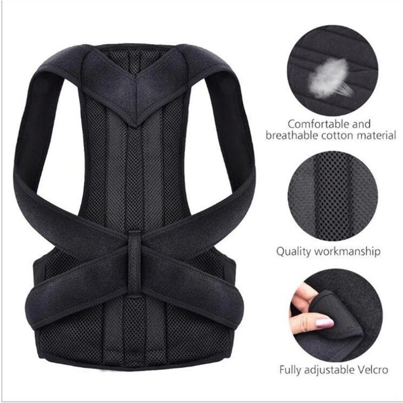 Adjustable Posture Corrector - Back &amp; Shoulder Support