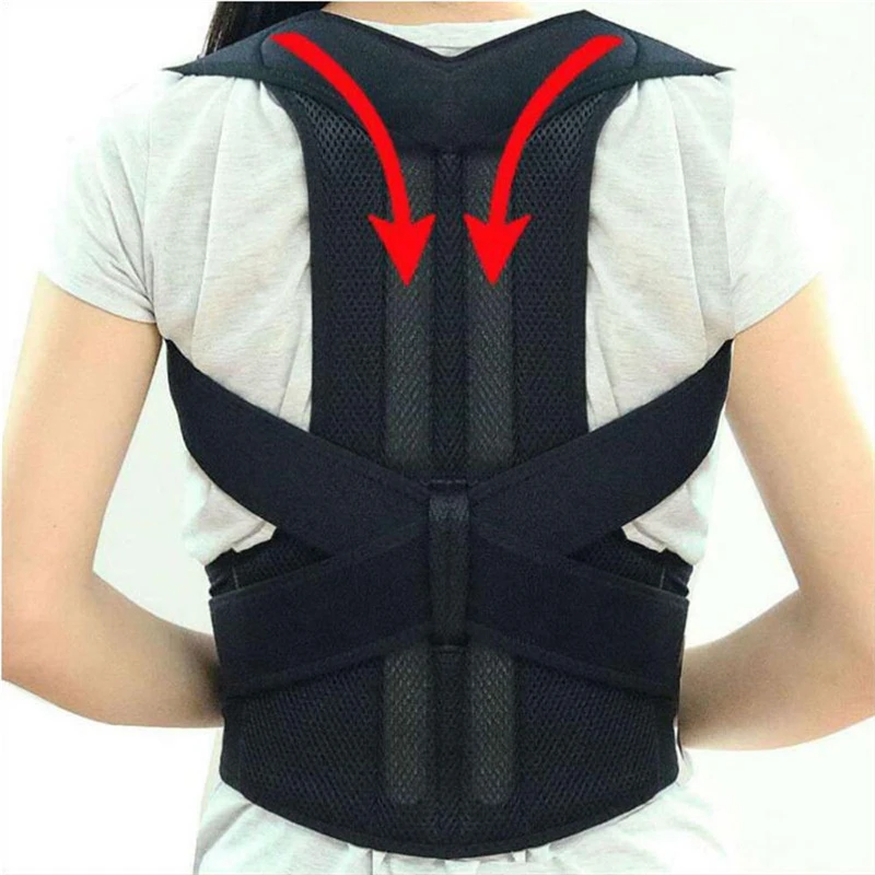Adjustable Posture Corrector - Back &amp; Shoulder Support