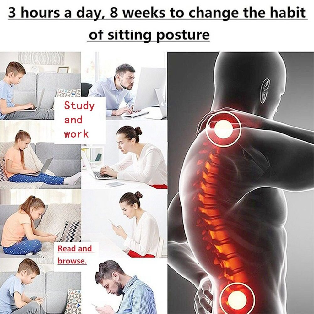 Adjustable Posture Corrector - Back &amp; Shoulder Support
