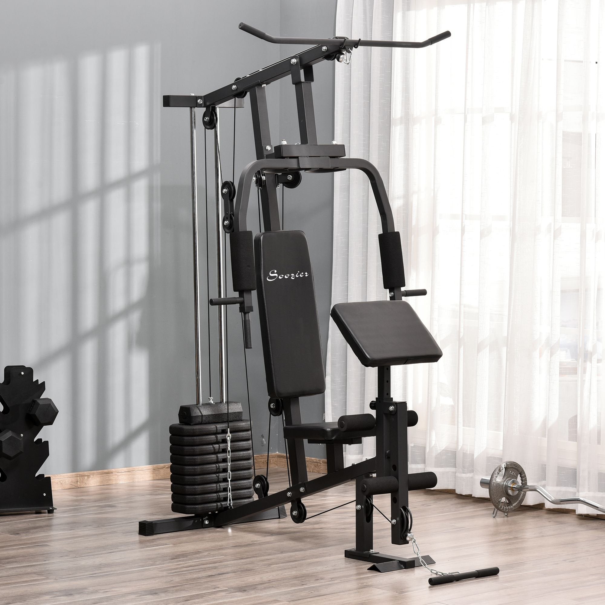 Soozier Multifunctional Home Strength Training System