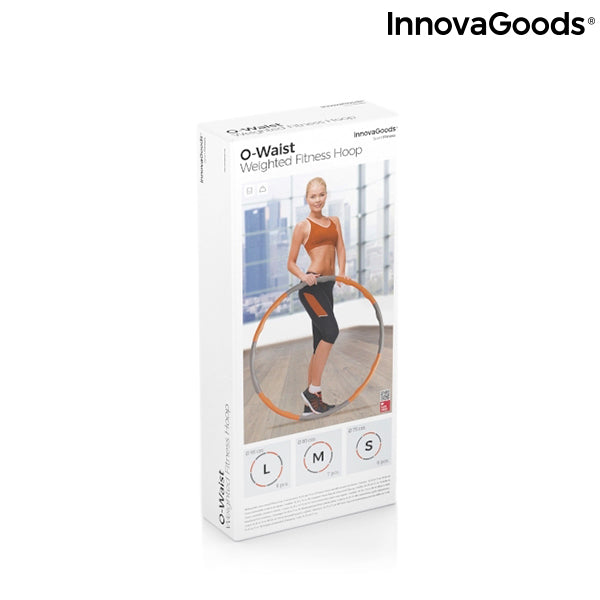 InnovaGoods Detachable Foam Fitness Hoop