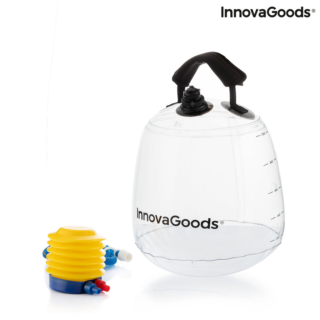 Water-Filled Kettlebell with Exercise Guide