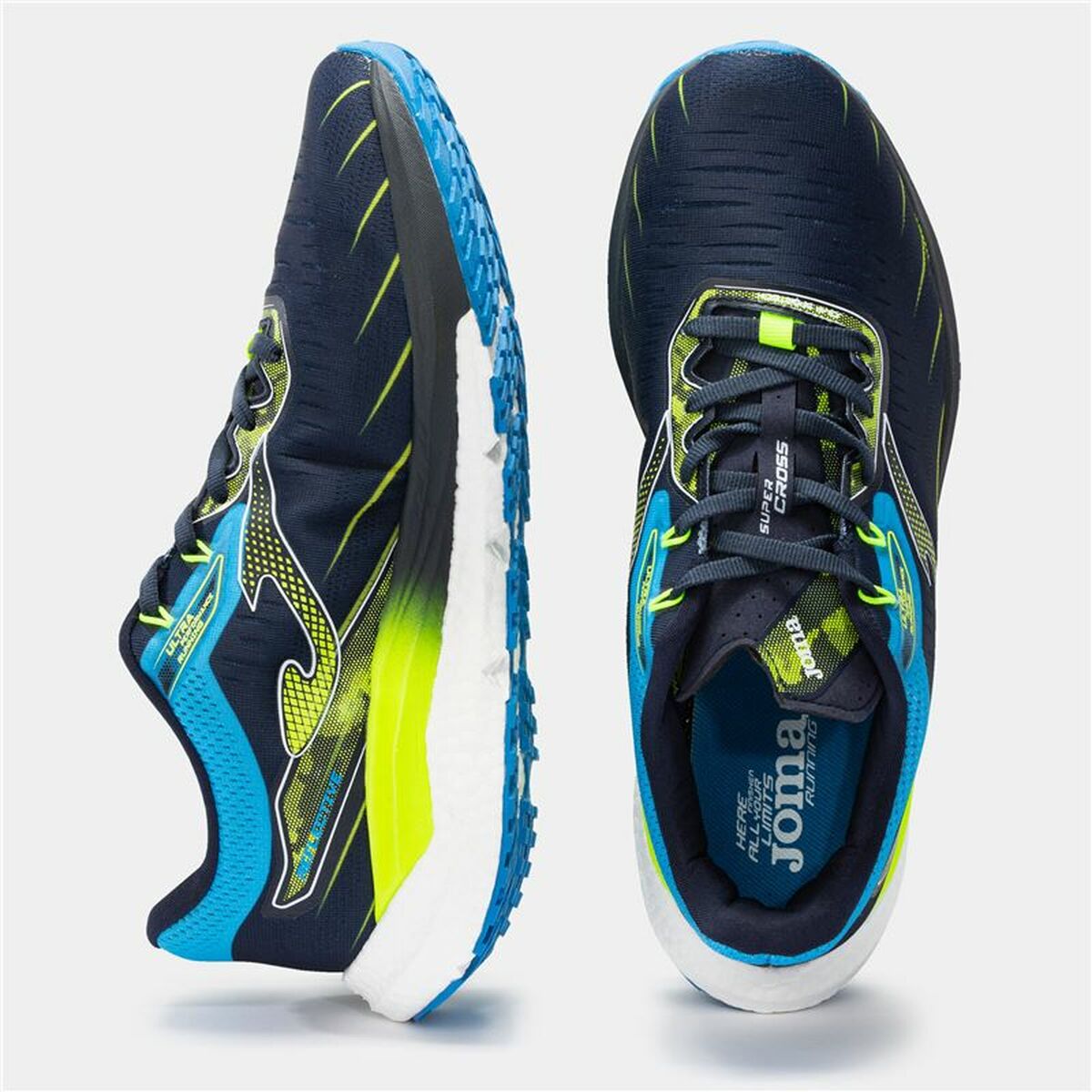Joma Super Cross 22 Men's Running Shoes - Black