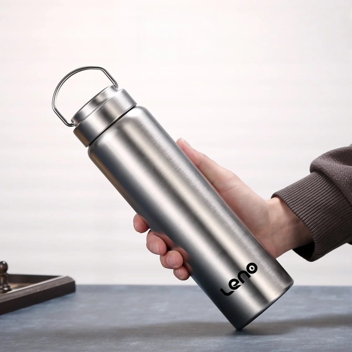 Stainless Steel Sport Water Bottle - Large Capacity