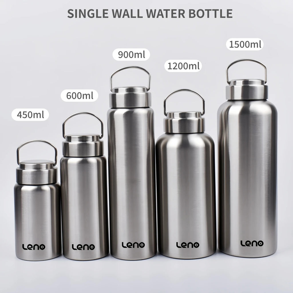 Stainless Steel Sport Water Bottle - Large Capacity