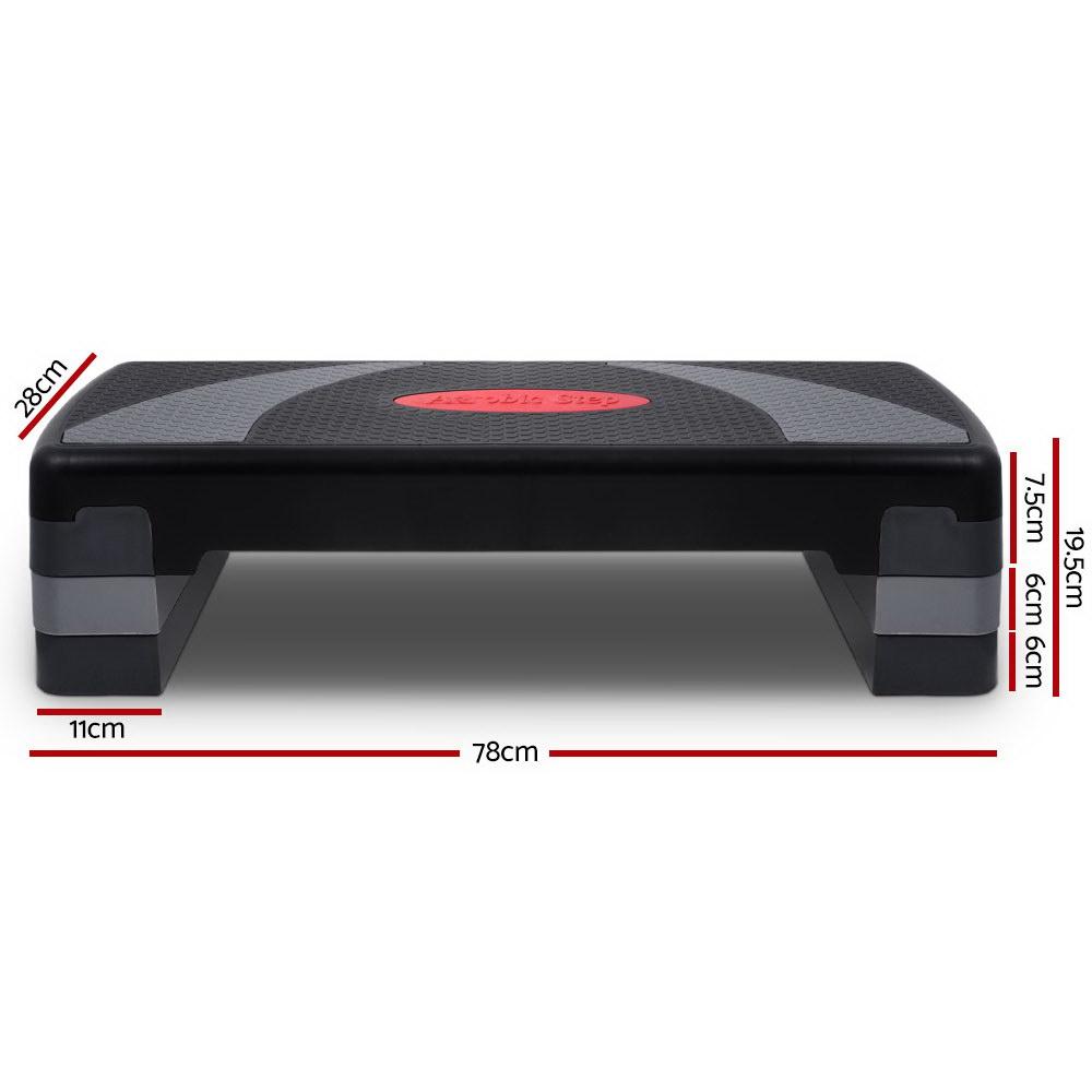 Everfit 3-Level Aerobic Step Stepper - 78cm
