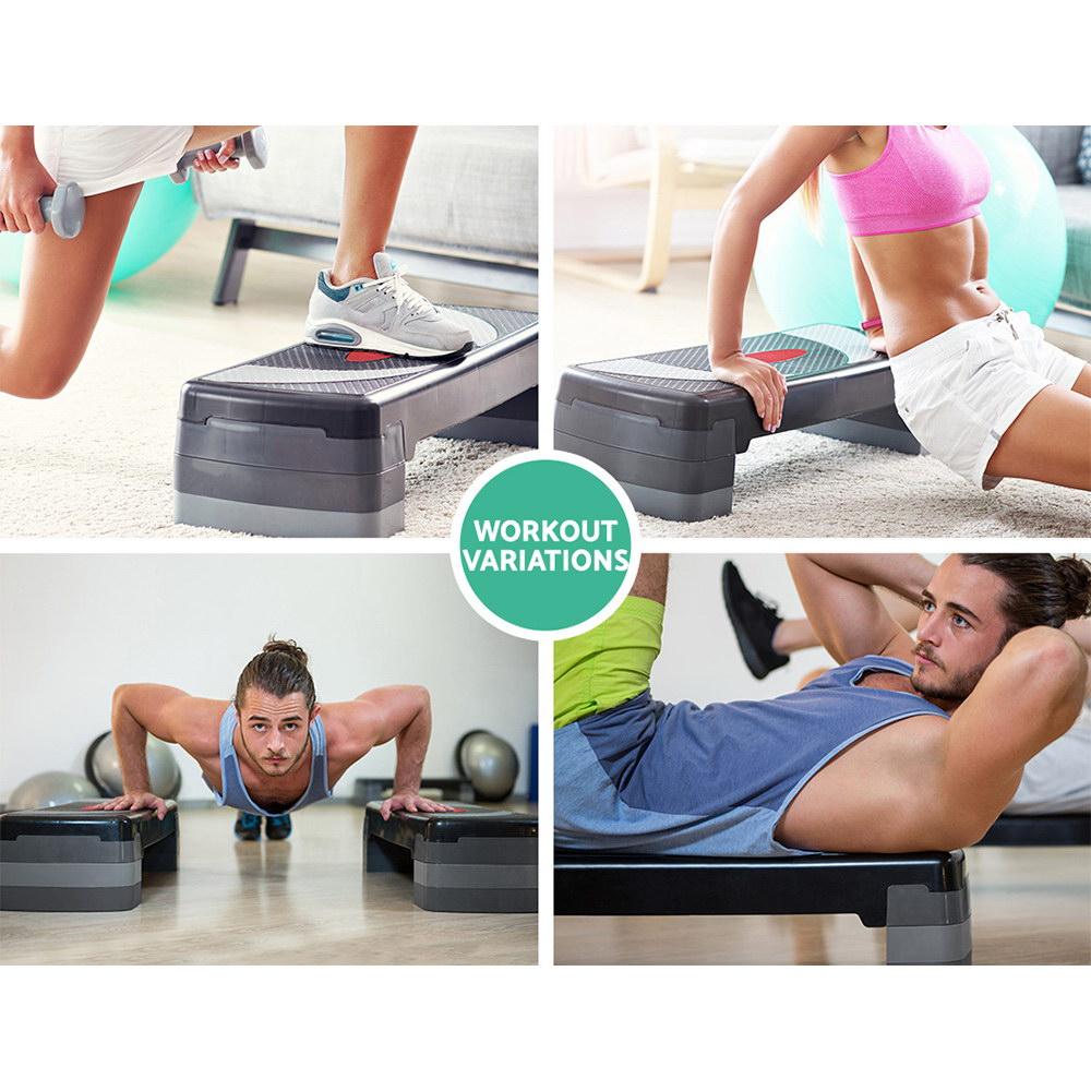 Everfit 3-Level Aerobic Step Stepper - 78cm