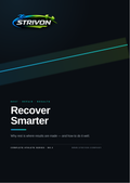 Recover Smarter — Recovery Guide