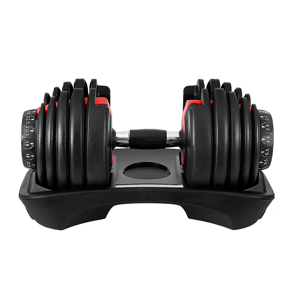 Everfit 24kg Adjustable Dumbbell Set