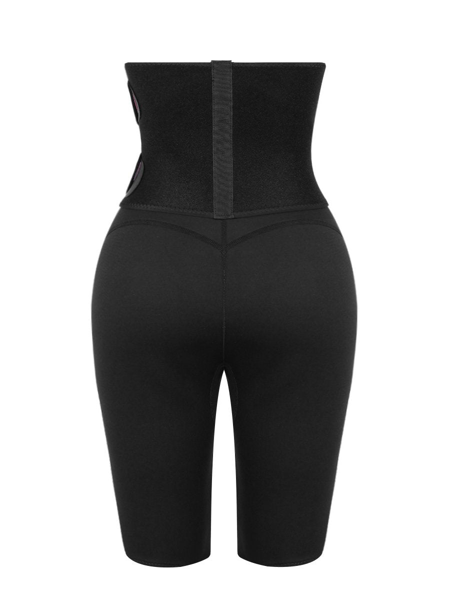 Women's Neoprene Waist Trainer &amp; Sweat Pants Set