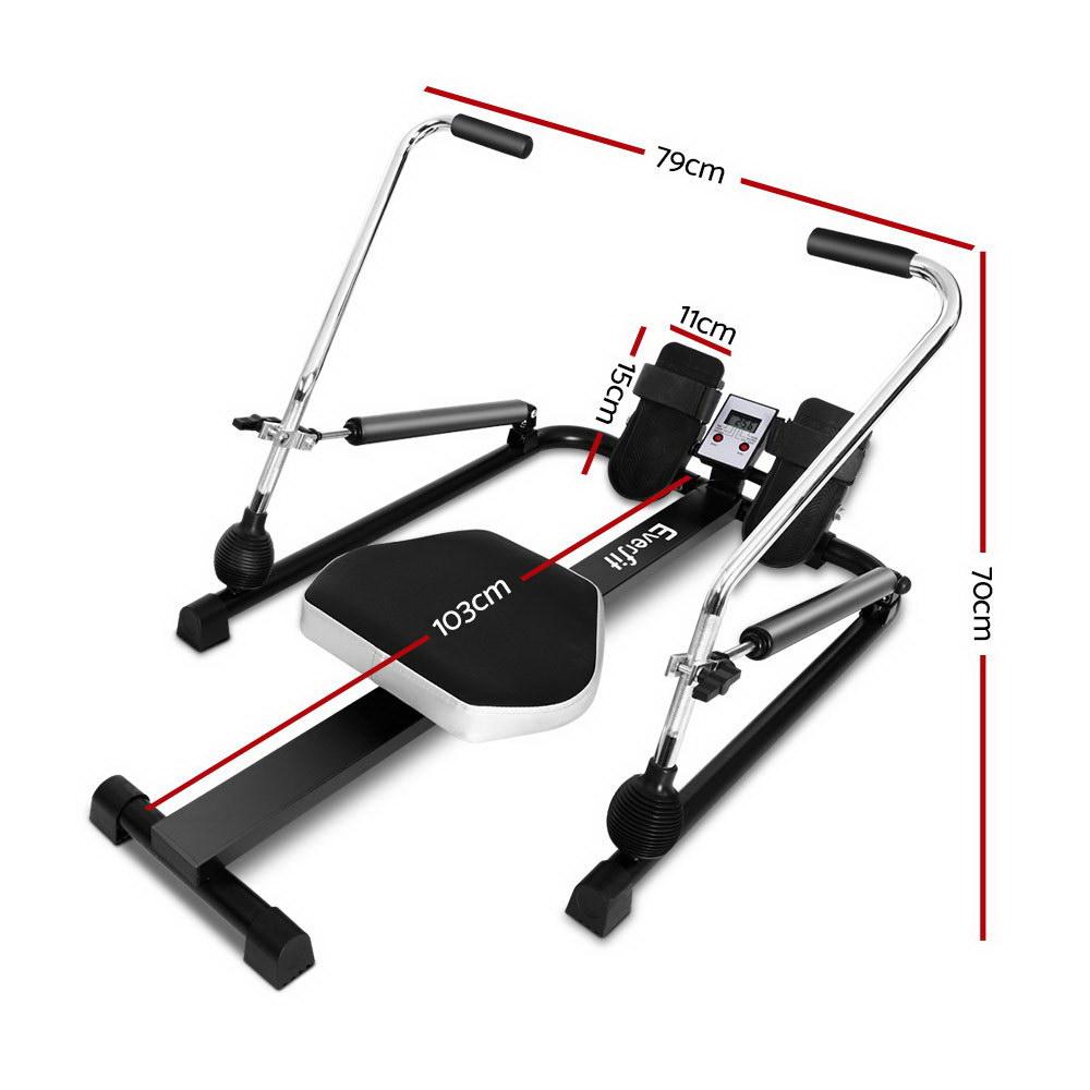 Everfit Hydraulic Resistance Rowing Machine
