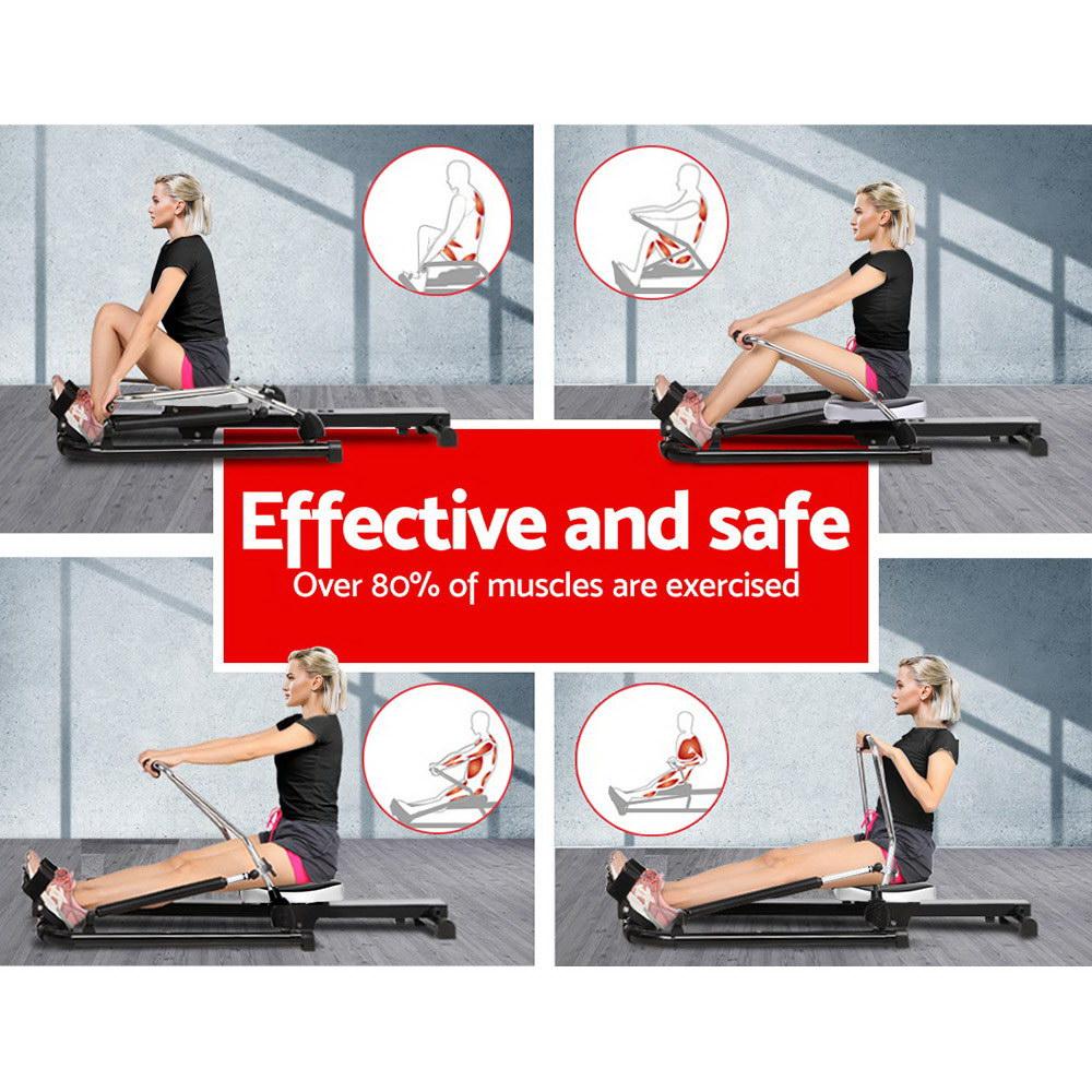 Everfit Hydraulic Resistance Rowing Machine