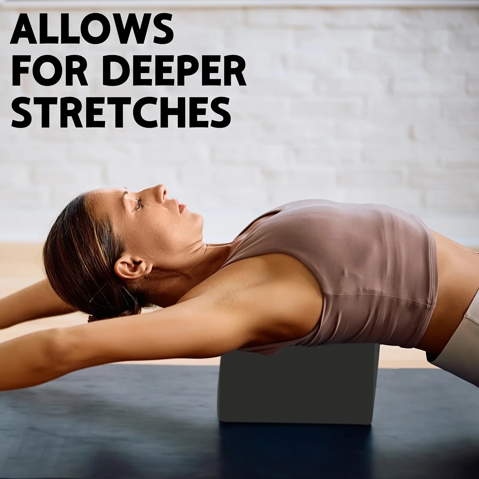 Yoga Blocks - Set of 2, High-Density Foam