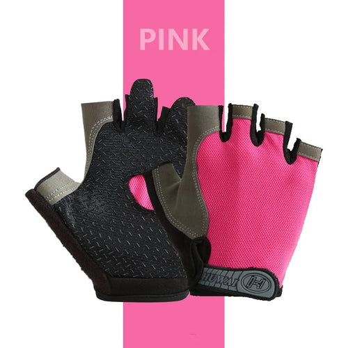 Anti-Slip Half Finger Gym Gloves