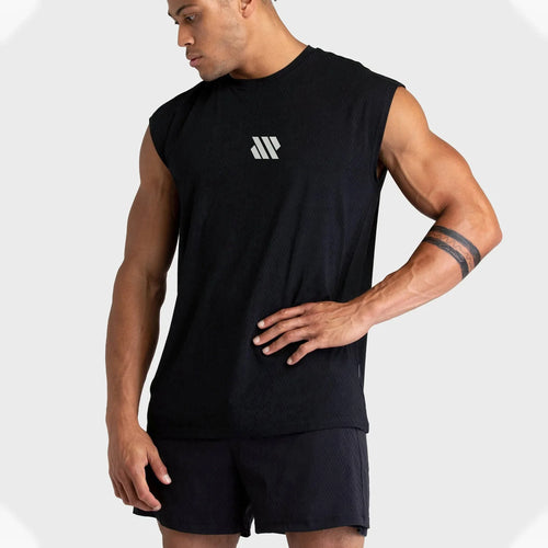 Men's Quick-Dry Sleeveless Sports Shirt
