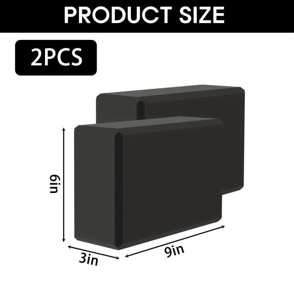 Yoga Blocks - Set of 2, High-Density Foam