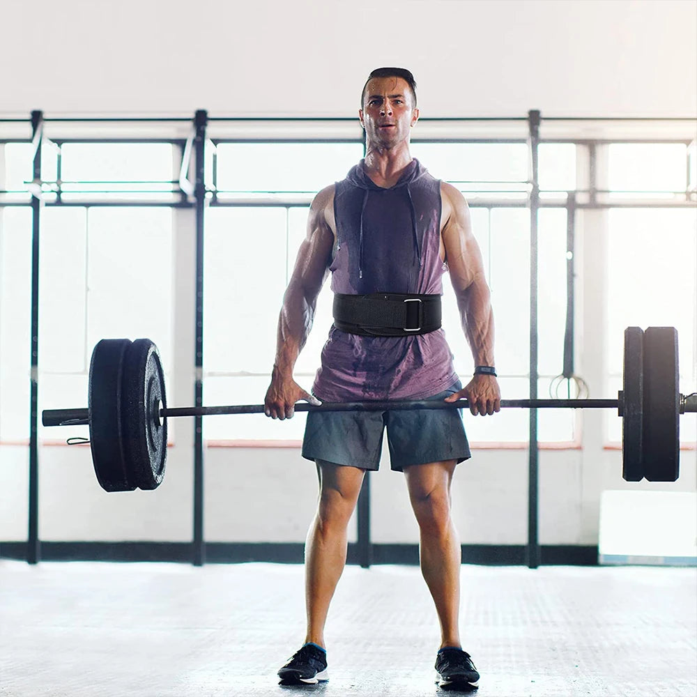 Adjustable Weightlifting Belt - Waist &amp; Back Support