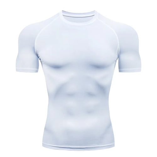 Men's Long-Sleeve Compression Turtleneck Rash Guard