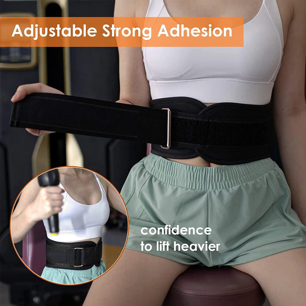 Adjustable Weightlifting Belt - Waist &amp; Back Support