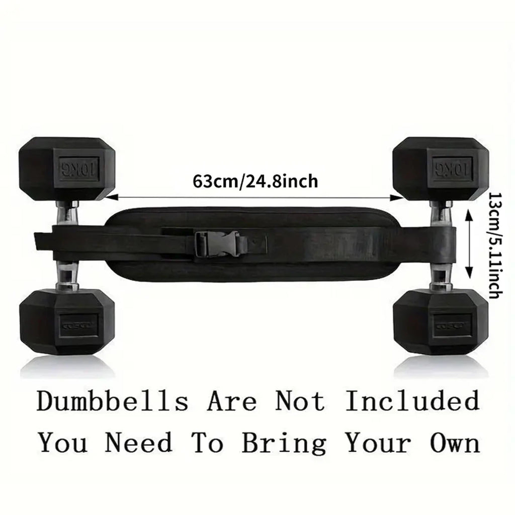 Adjustable Padded Dip Belt for Hip Thrust