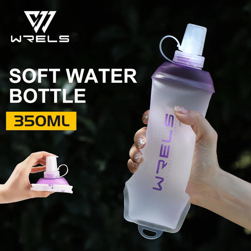 WRELS Soft Folding Sport Water Bottle