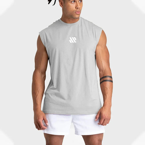 Men's Quick-Dry Sleeveless Sports Shirt