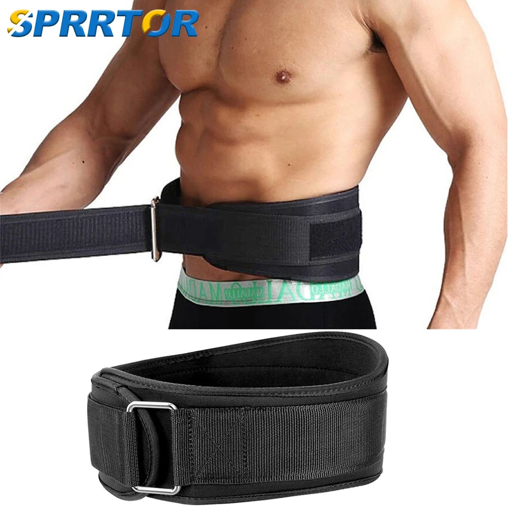 Adjustable Weightlifting Belt - Waist &amp; Back Support