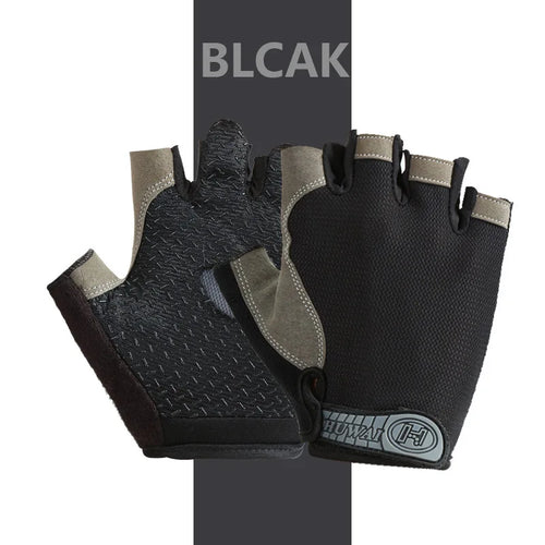 Anti-Slip Half Finger Gym Gloves