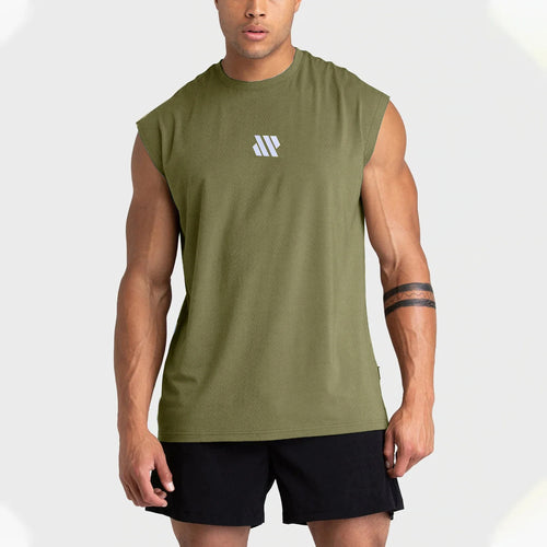 Men's Quick-Dry Sleeveless Sports Shirt