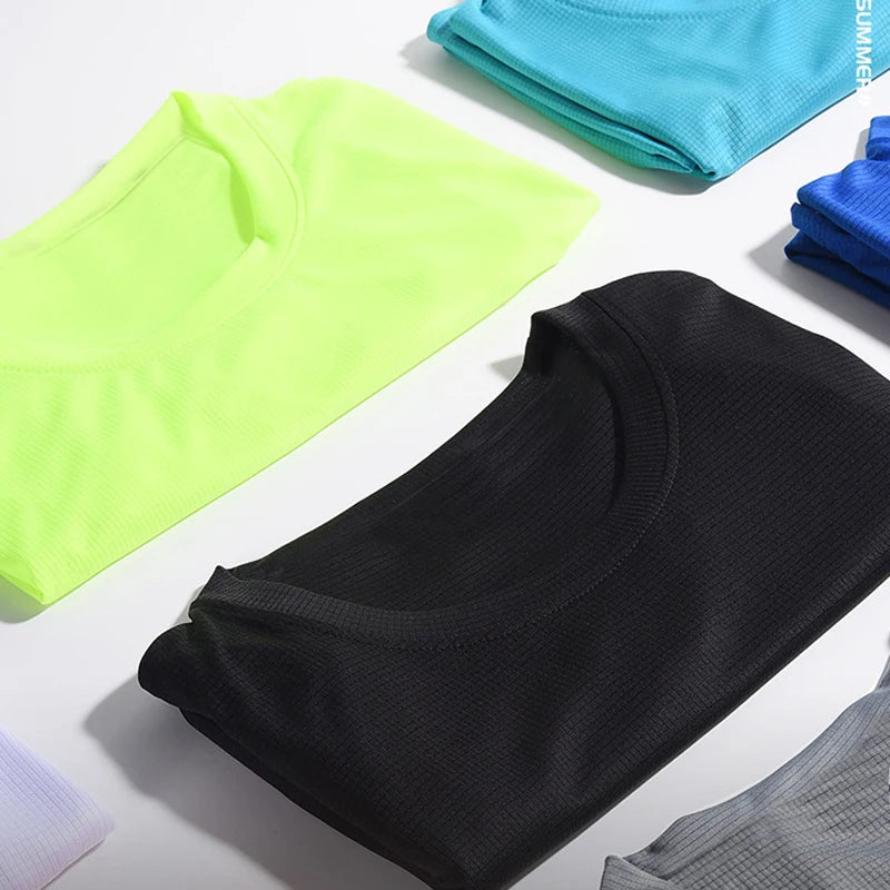Men's Quick-Dry Running & Gym T-Shirt