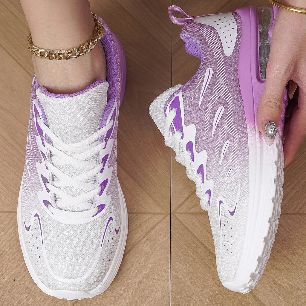 Women's Air Cushion Mesh Walking Sneakers