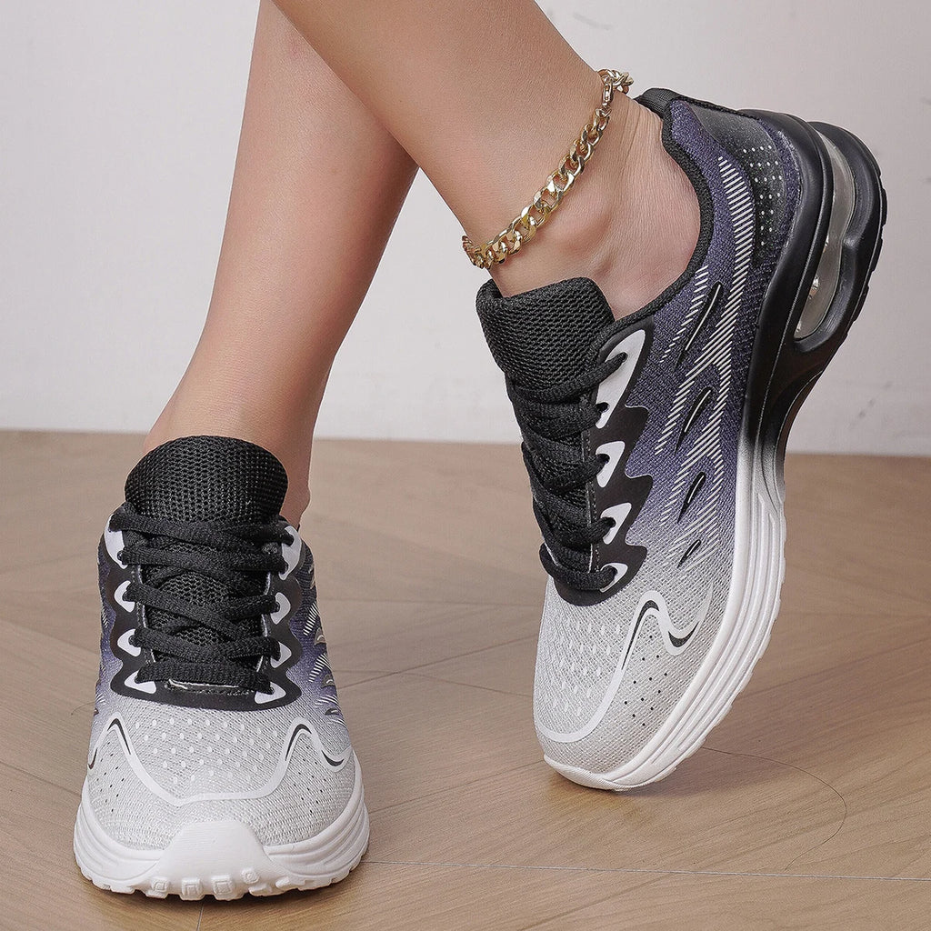 Women's Air Cushion Mesh Walking Sneakers