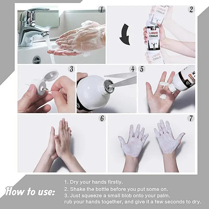 Liquid Chalk Workout Grip Aid