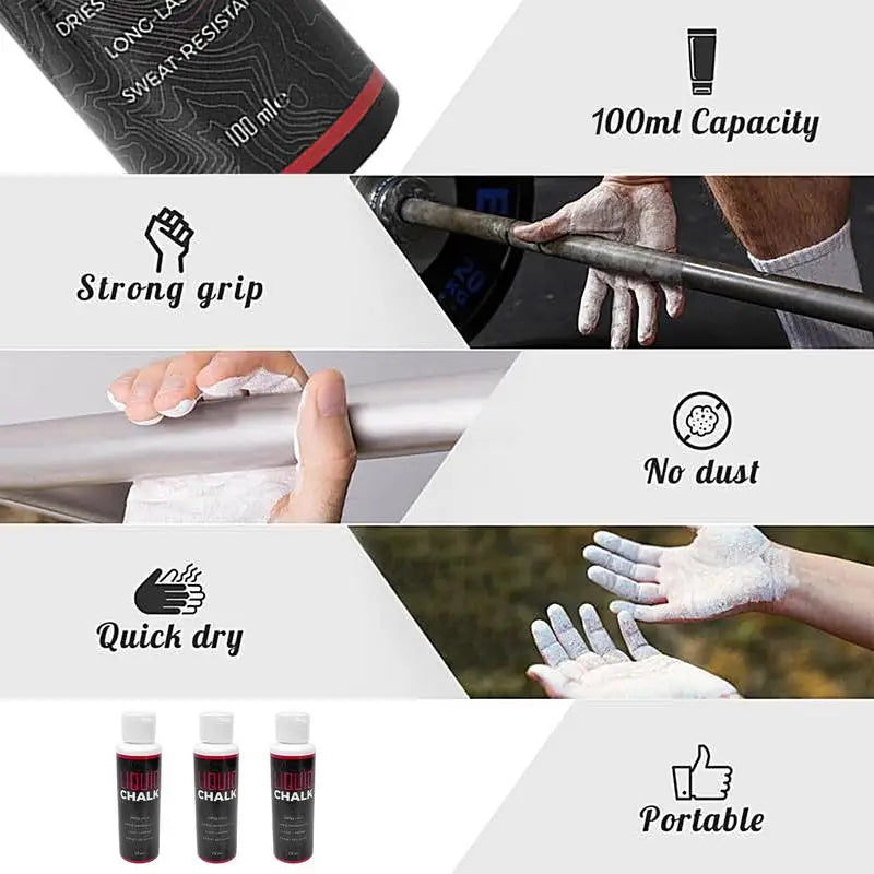 Liquid Chalk Workout Grip Aid