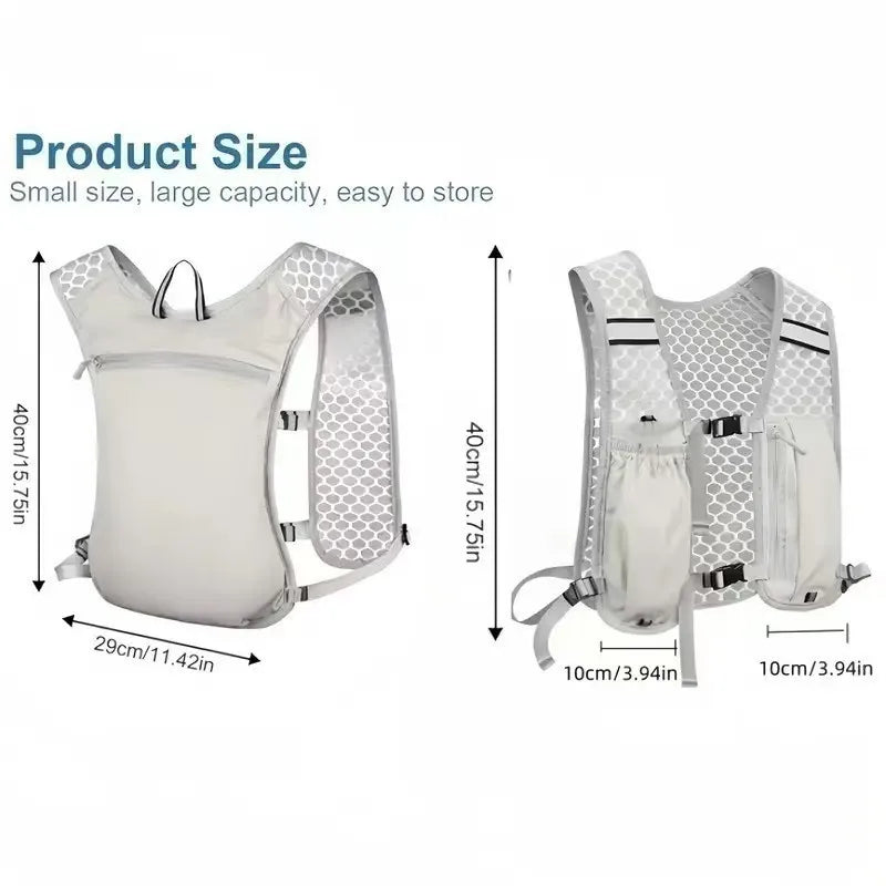 Water-Resistant Running Hydration Vest