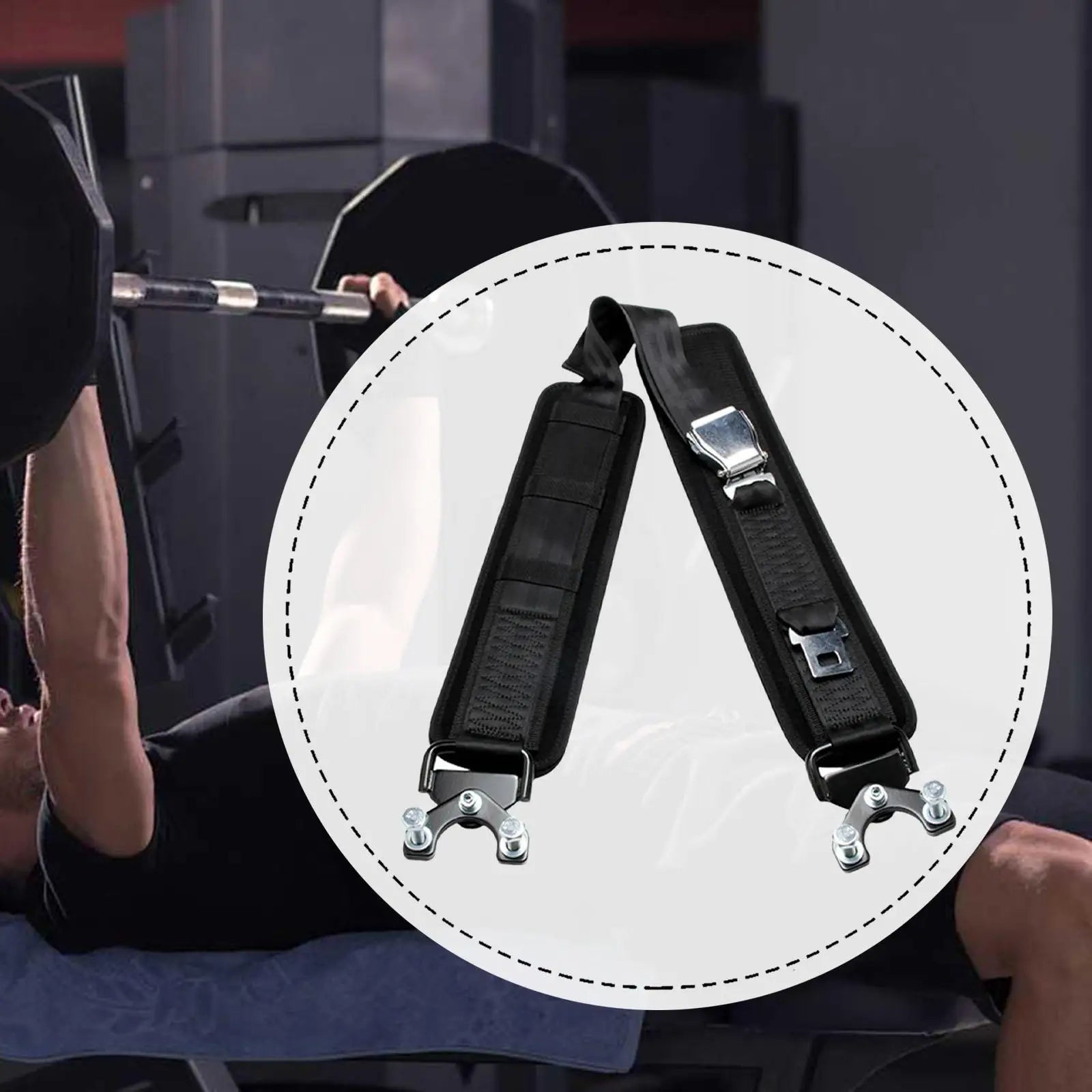 Adjustable Hip Thrust Workout Belt
