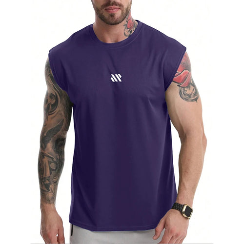 Men's Quick-Dry Sleeveless Sports Shirt