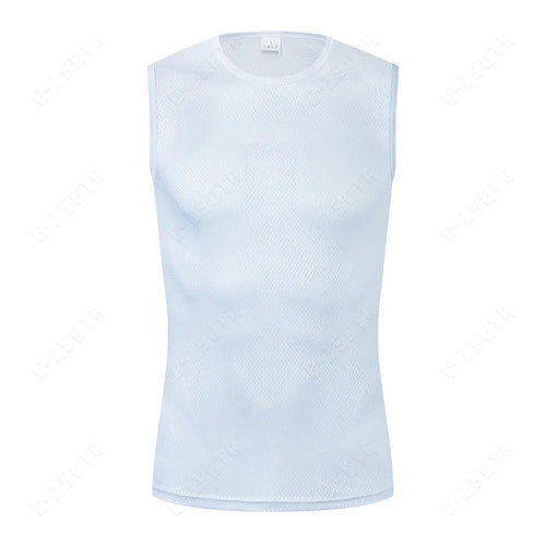 Cycling Base Layer Reflective Underwear White Cycling Jersey Sport