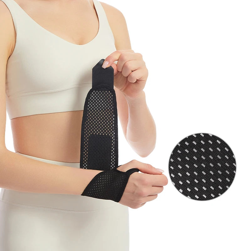 Adjustable Wrist Support Brace - Black
