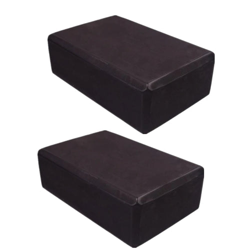 Yoga Blocks - Set of 2, High-Density Foam
