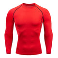 Men's Long-Sleeve Compression Turtleneck Rash Guard