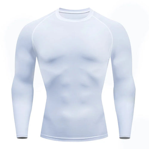 Men's Long-Sleeve Compression Turtleneck Rash Guard